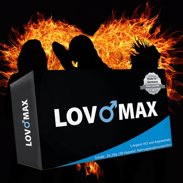 Lovomax-Mann für mehr Energie und Ausdauer